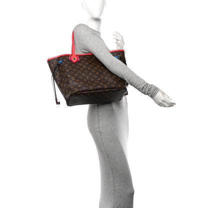 Louis Vuitton Monogram Totem Neo Neverfull MM Flamingo 3 of 18