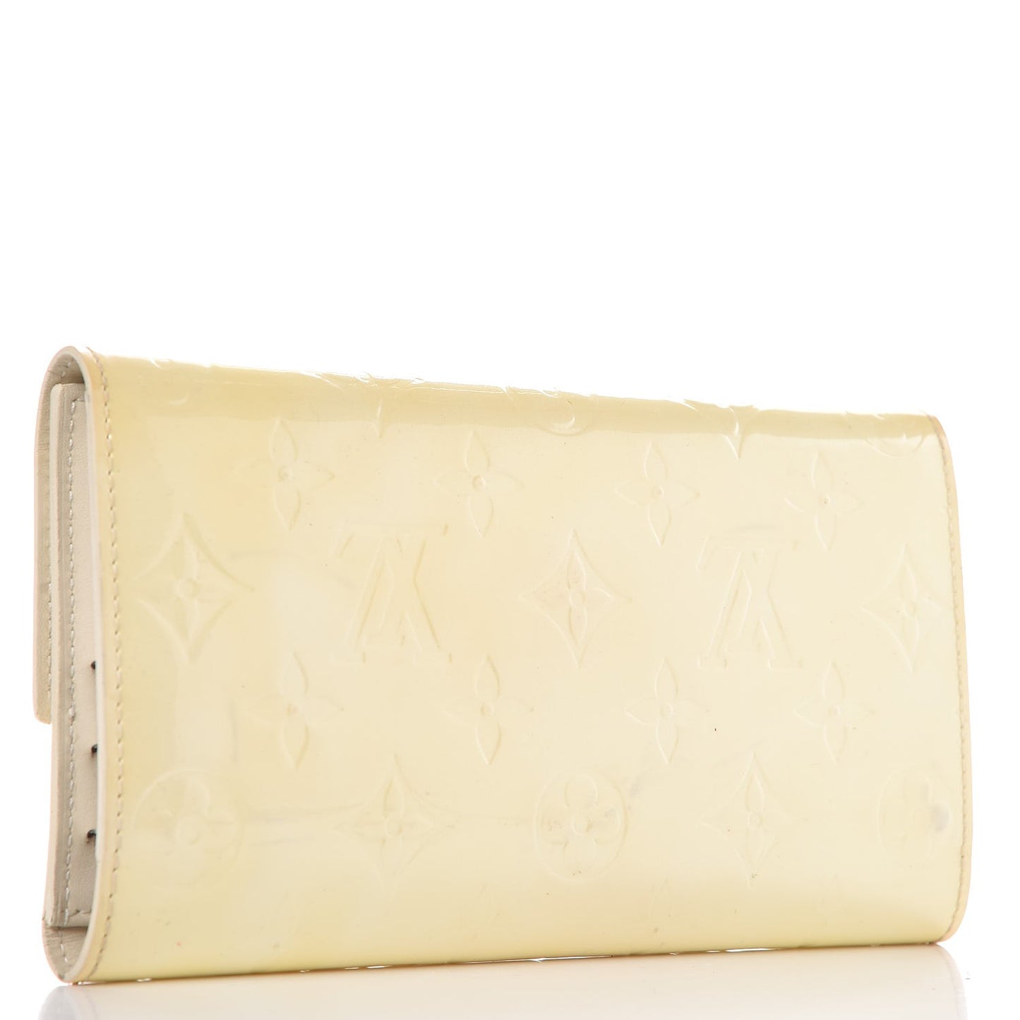 Vernis Porte Tresor International Wallet Perle