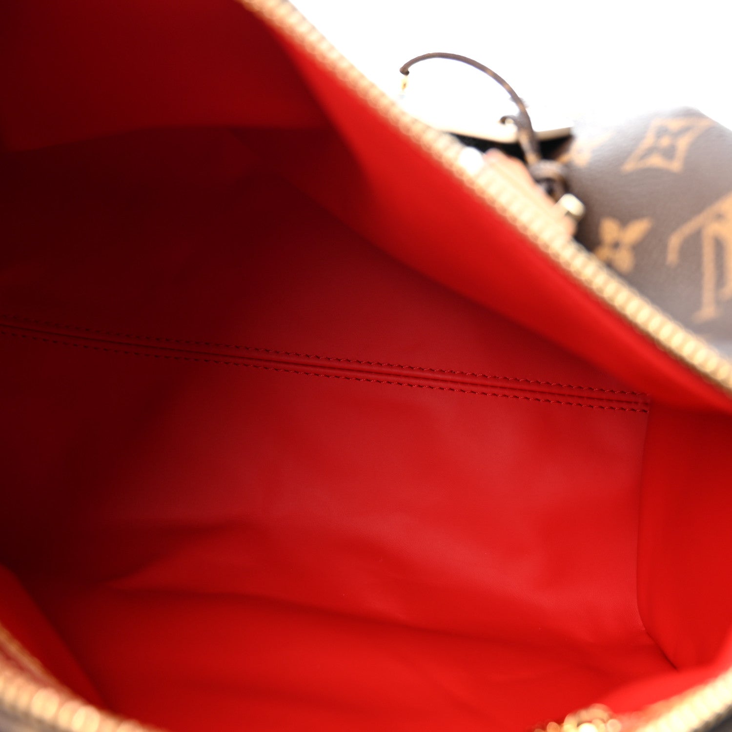 Louis Vuitton Monogram Speedy Soft Crafty 30 Red 5 of 9