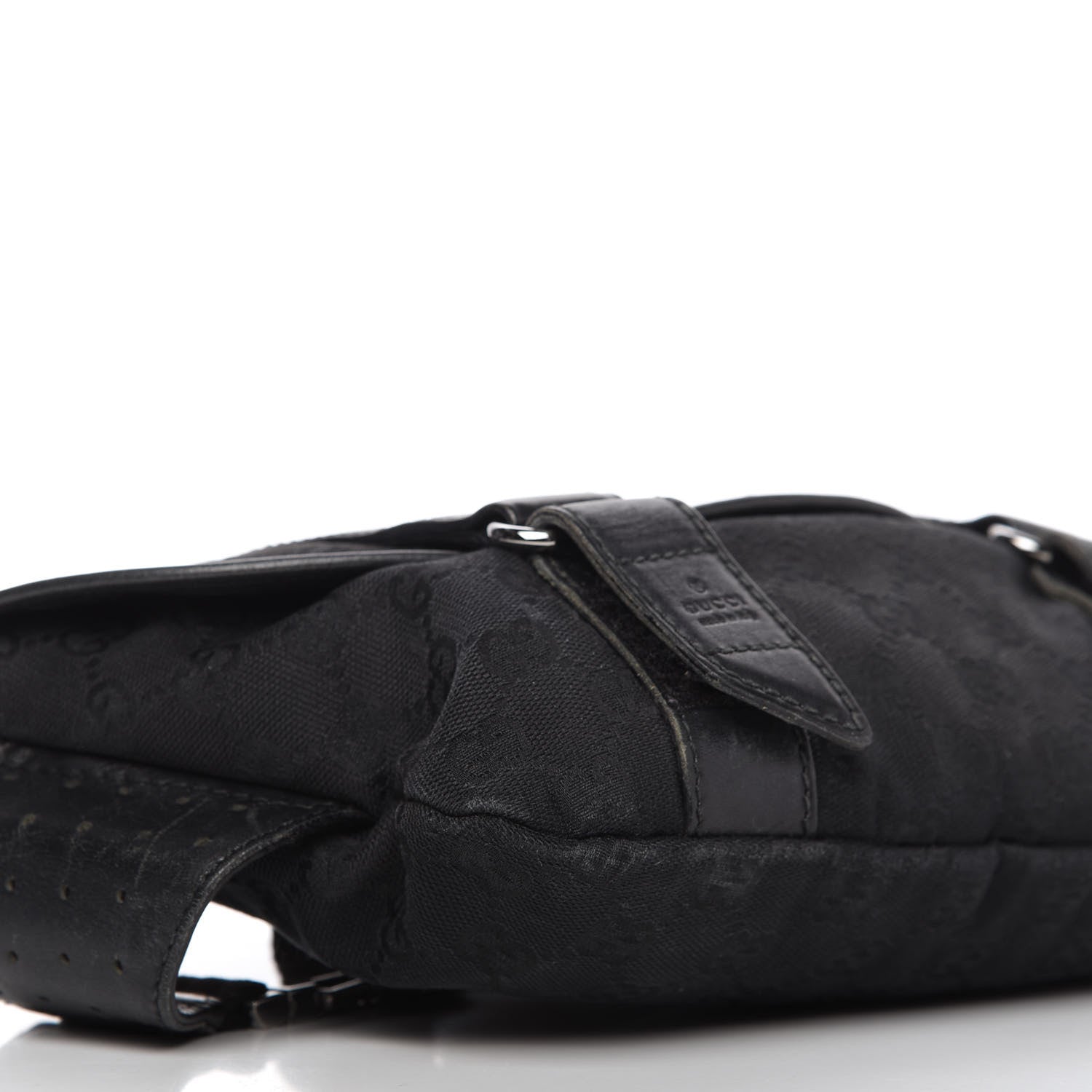 Gucci Monogram Waist Belt Bag Black 6 of 10