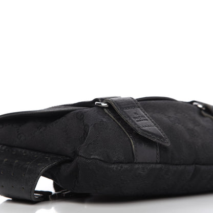 Gucci Monogram Waist Belt Bag Black 6 of 10