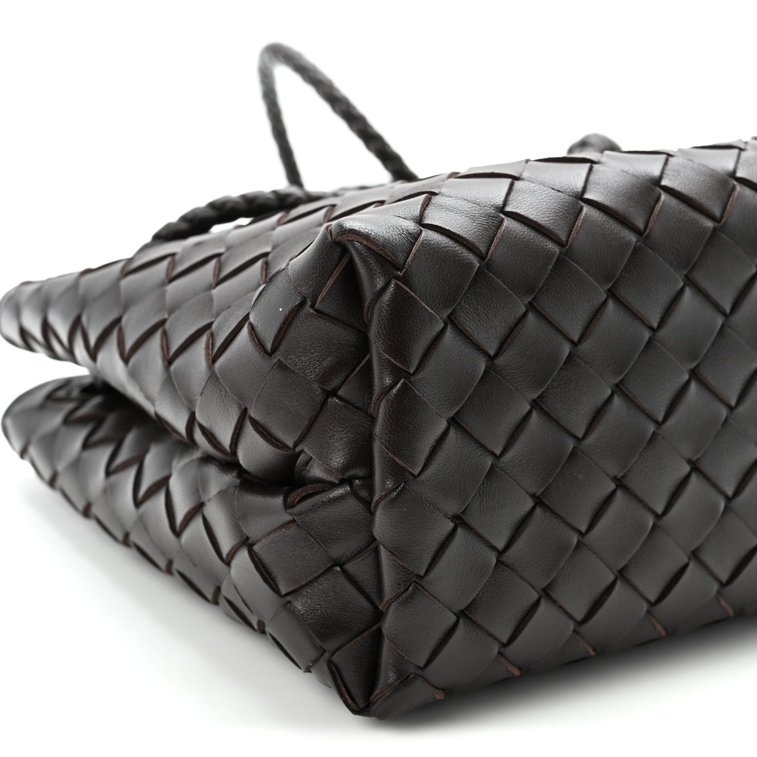 Bottega Veneta Nappa Intrecciato Small Andiamo Shoulder Bag Fondant 8 of 9