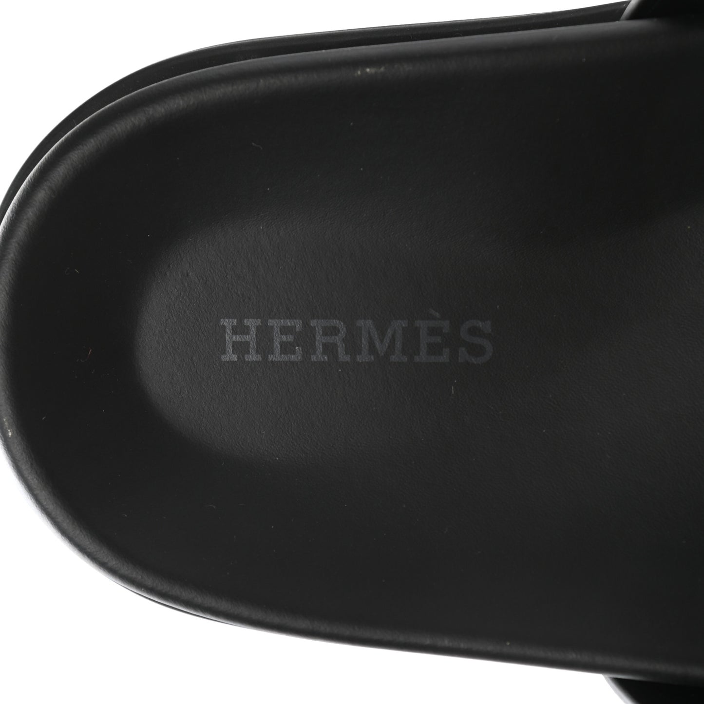 Calfskin Womens Chypre Sandals 40.5 Black