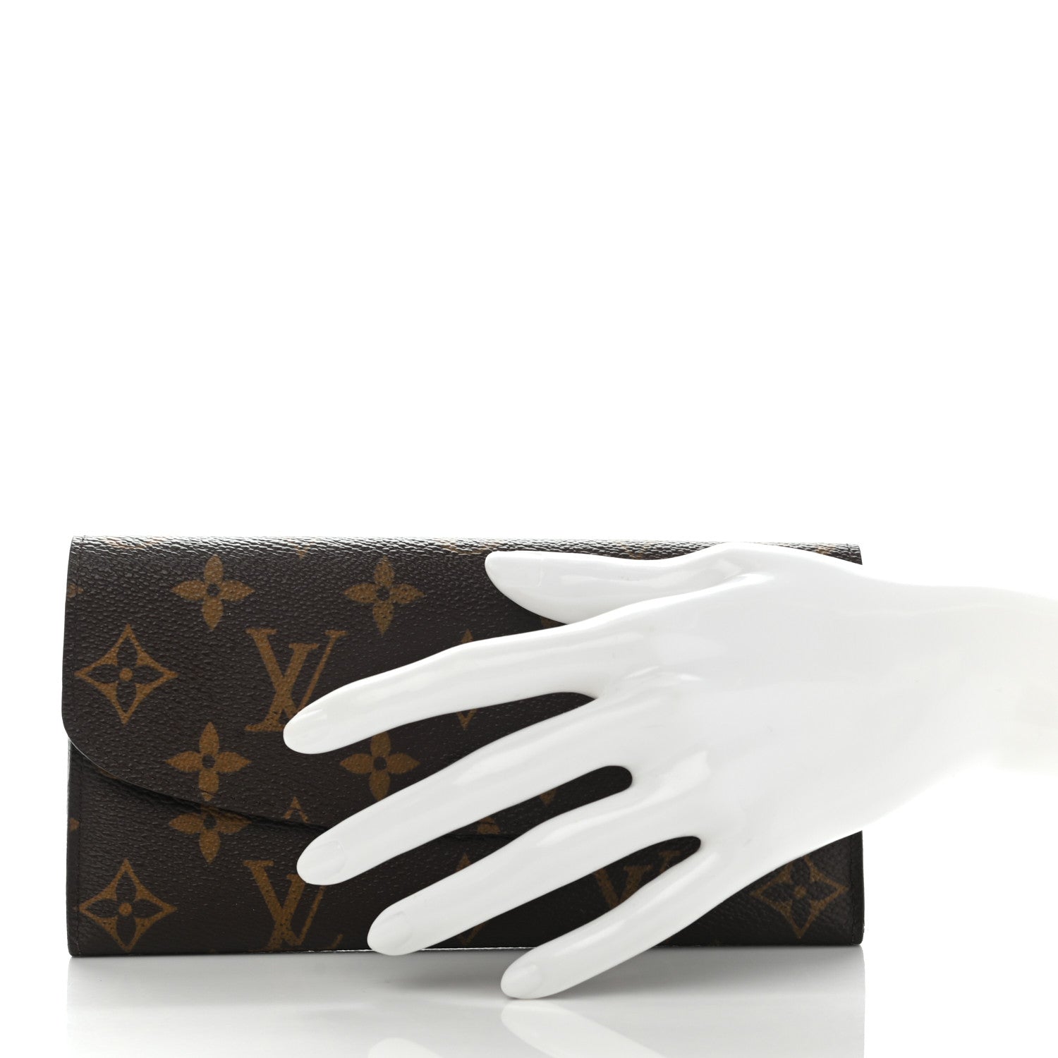 Louis Vuitton Monogram Emilie Wallet Blue 2 of 13