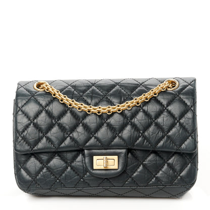 Chanel Aged Calfskin Quilted 2.55 Reissue 225 Flap Black 1 of 13