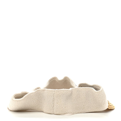 Gucci Raffia Logo Visor L Ivory Black 5 of 11