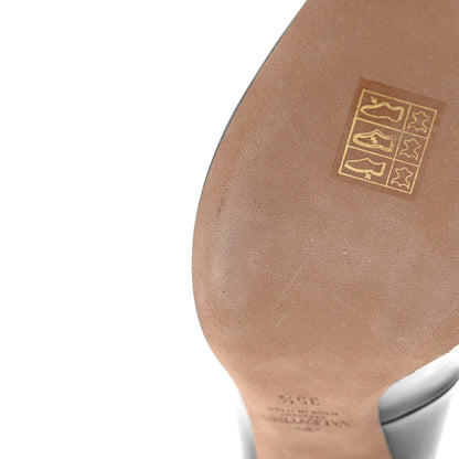 Valentino Garavani Patent Tan-Go 70mm Pumps 35.5 Black 9 of 10