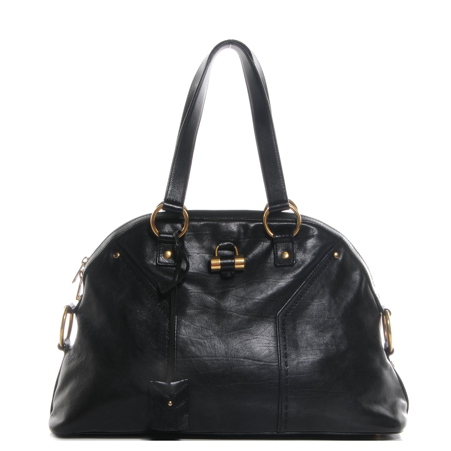 Leather Large Muse Black