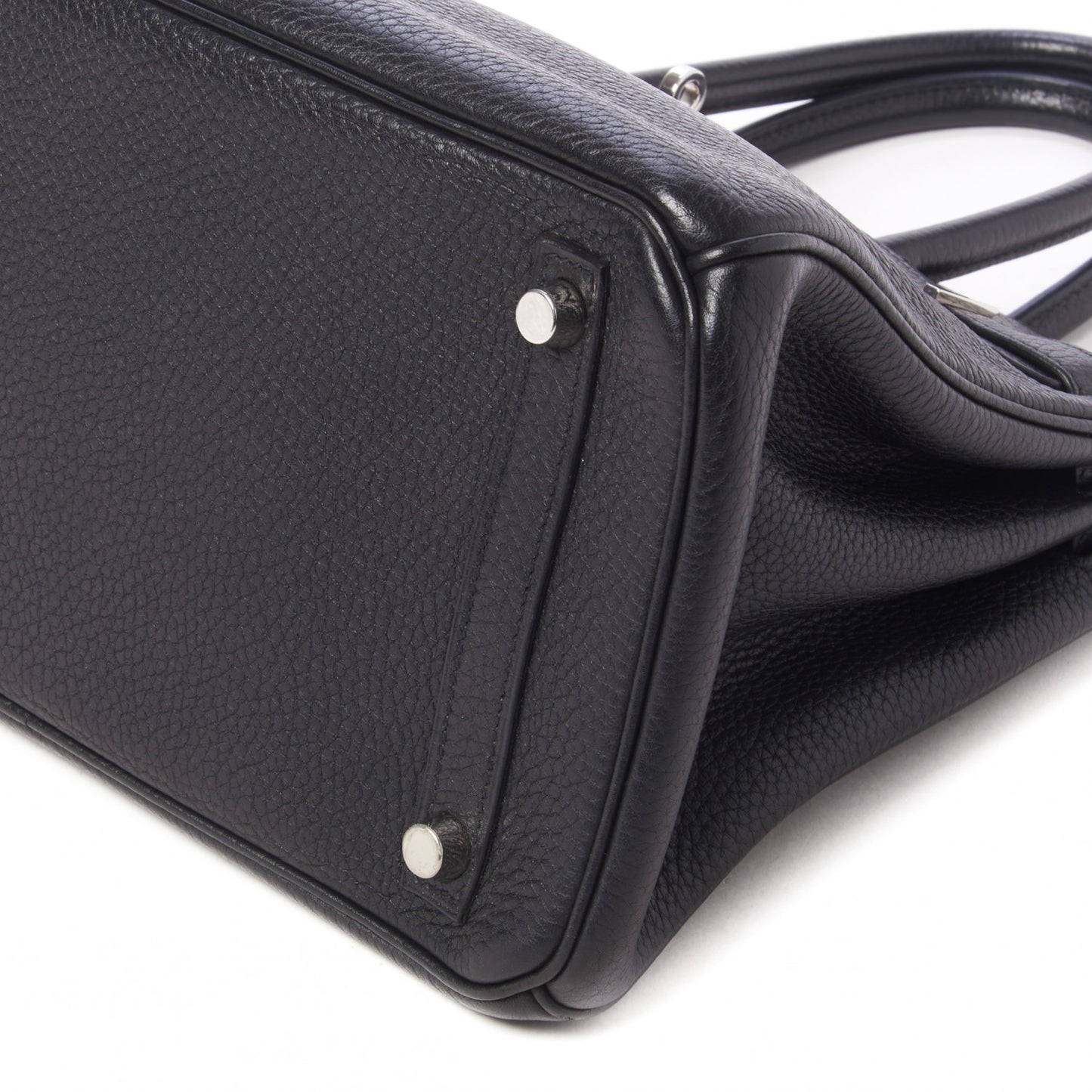 Taurillon Clemence Birkin 30 Black