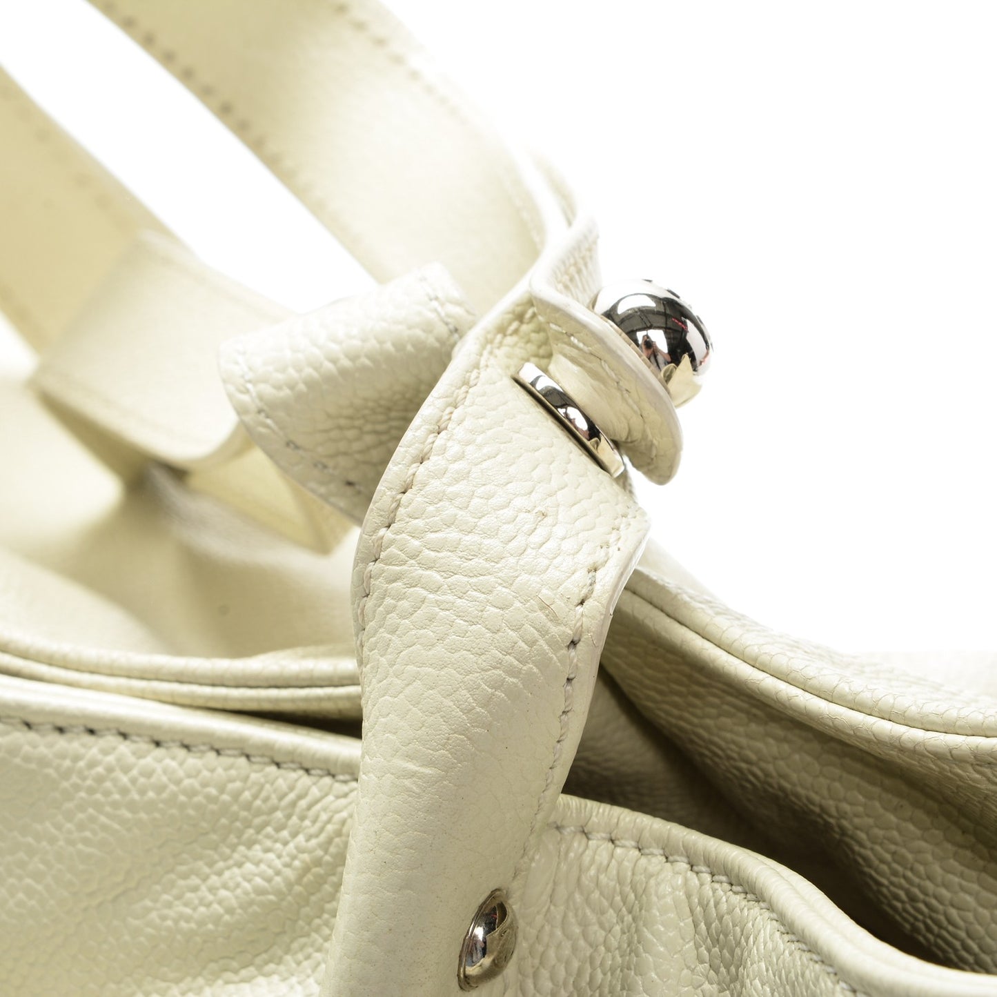 Caviar Pocket In The City Tote Ivory