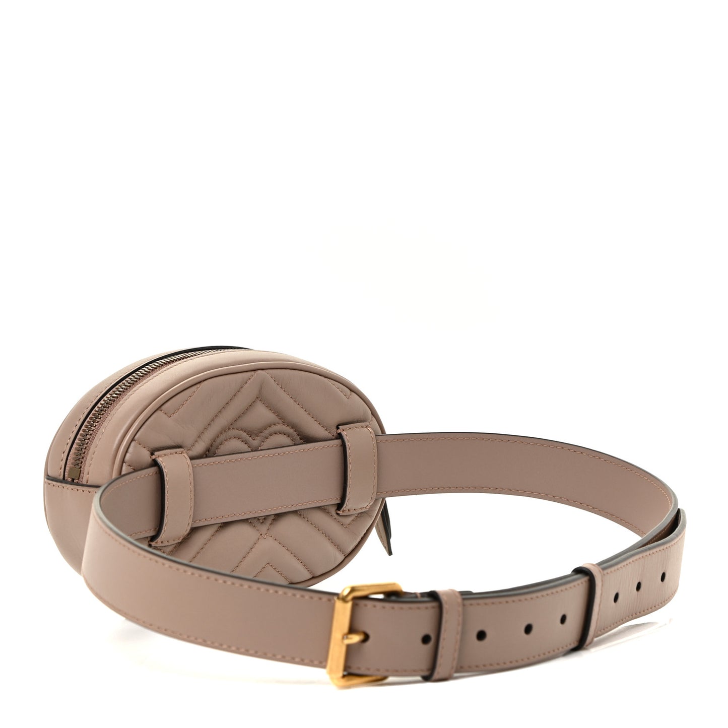 Calfskin Matelasse GG Marmont Belt Bag 95 38 Porcelain Rose