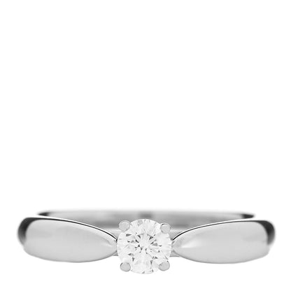 Tiffany Platinum Diamond .20ct Harmony Solitaire Engagement Ring 49 5 1 of 7