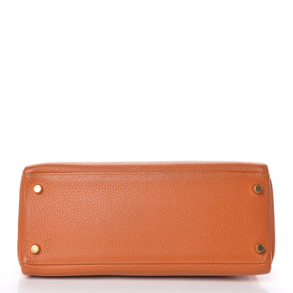 Hermes Taurillon Clemence Kelly Retourne 28 Potiron 6 of 33
