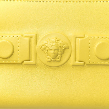 Versace Calfskin Tribute Zip Around Wallet Yellow 7 of 8