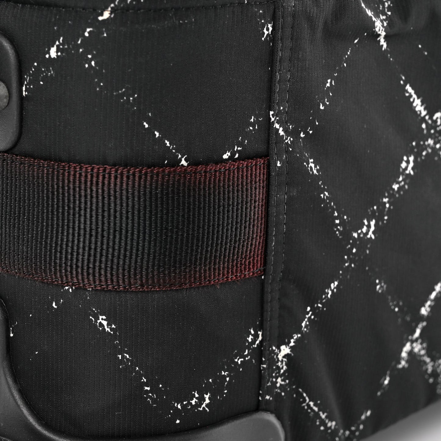Nylon Travel Travel Trolley Black