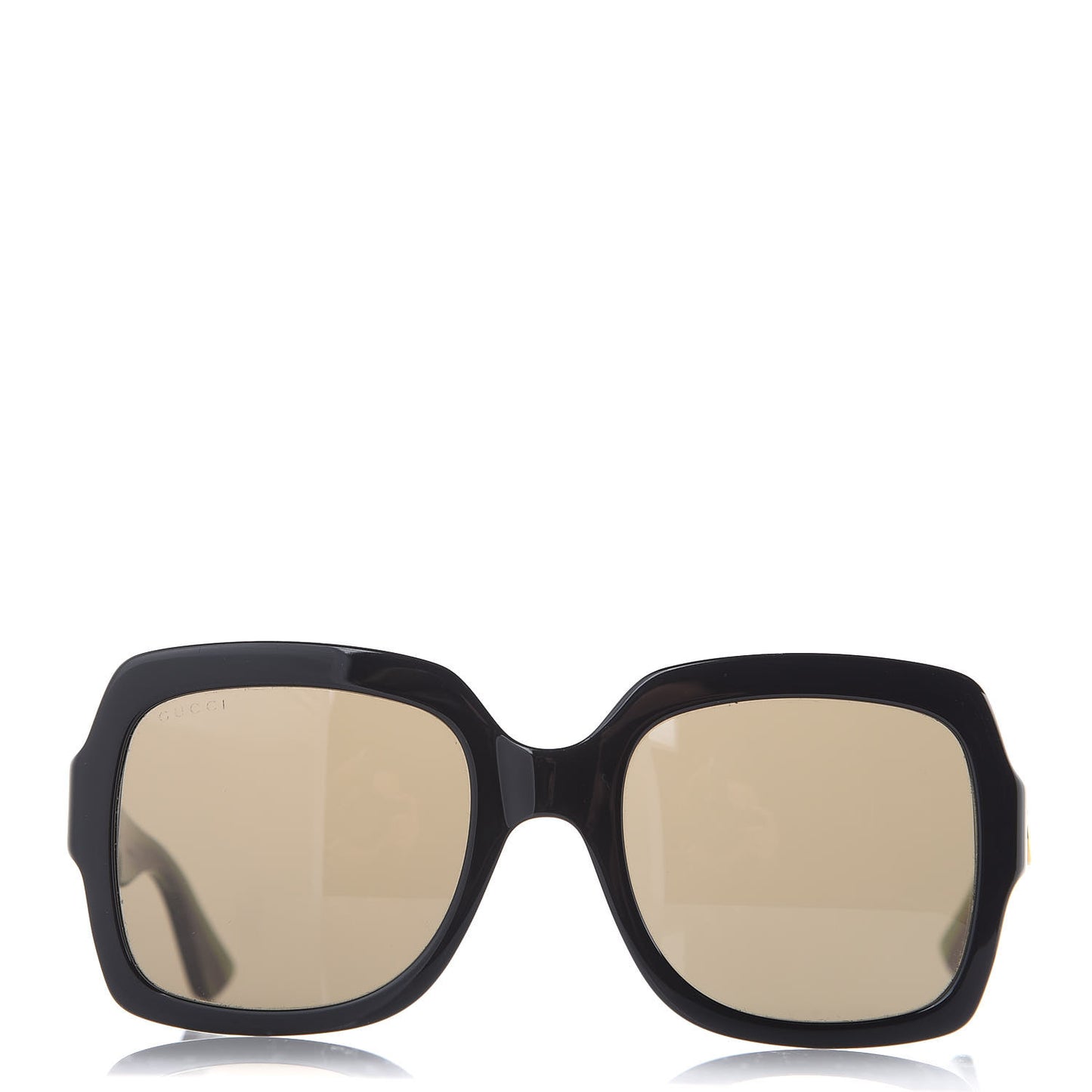 Oversize Square Web GG 0036S Sunglasses Black