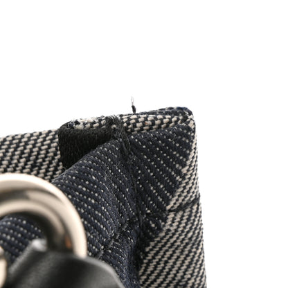 Marc Jacobs Denim Jacquard Medium The Monogram Tote Bag Denim Blue 11 of 12
