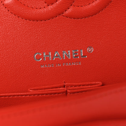 Chanel Lambskin Quilted Medium Double Flap Red 6 of 9
