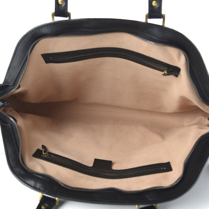Gucci Calfskin Medium Re(Belle) Top Handle Bag Black 5 of 10