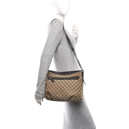 Gucci Monogram Messenger Bag Dark Brown 2 of 10