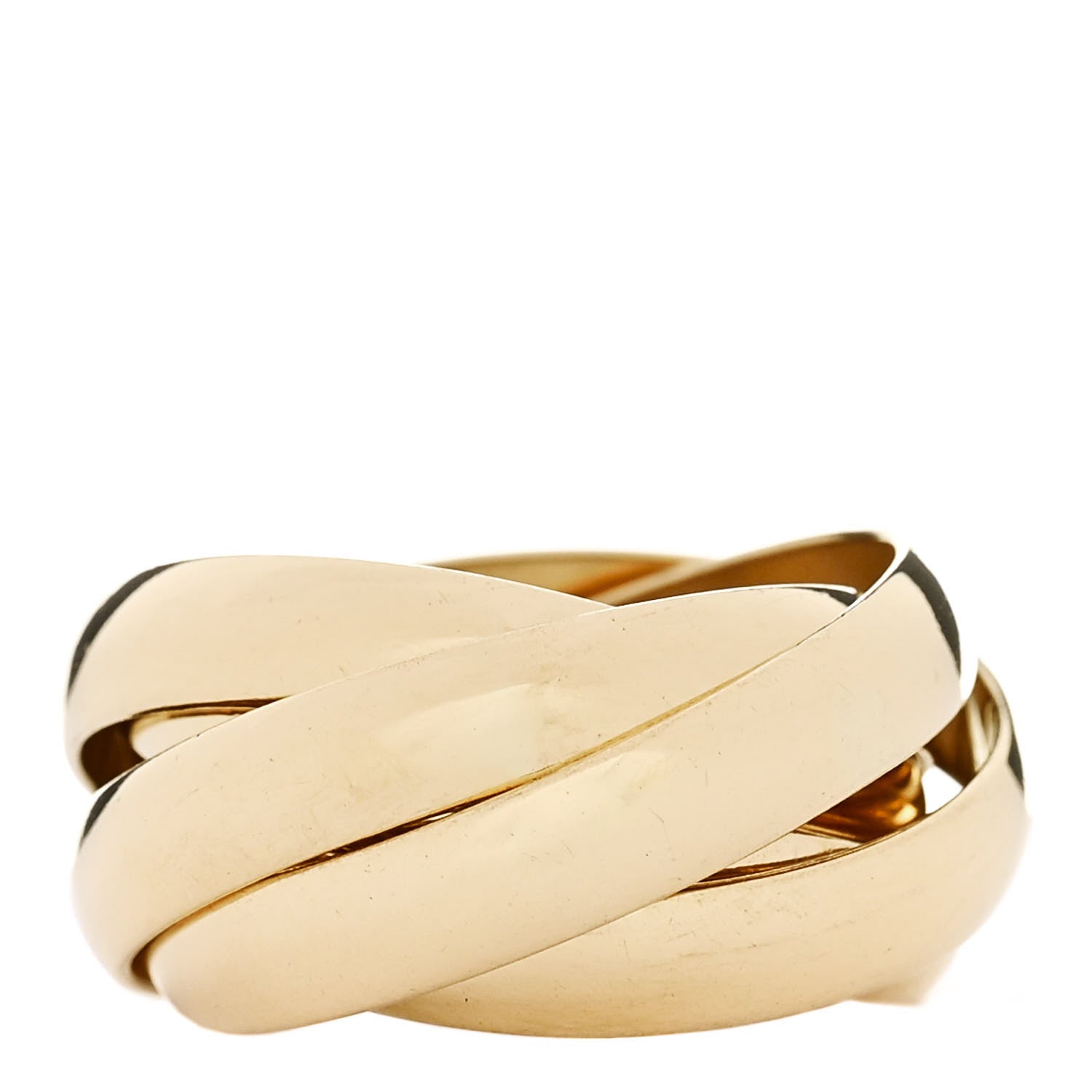 Tiffany 18K Yellow Gold Paloma's Melody Five-Band Ring 52 6 3 of 5