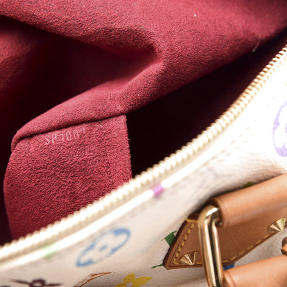 Louis Vuitton Monogram Multicolor Speedy 30 White 5 of 12