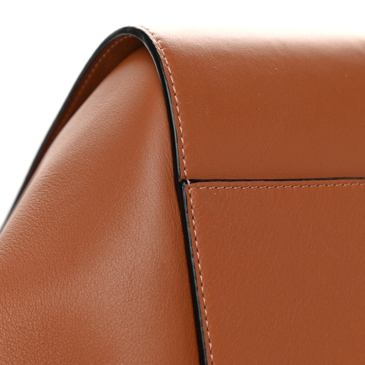 Calfskin Small Hammock Shoulder Bag Tan