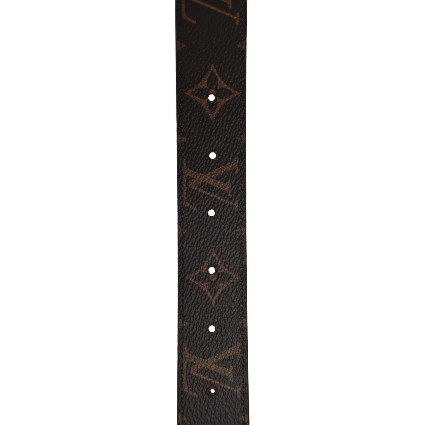 Calfskin Monogram 30mm LV Initiales Reversible Belt 80 32 Black