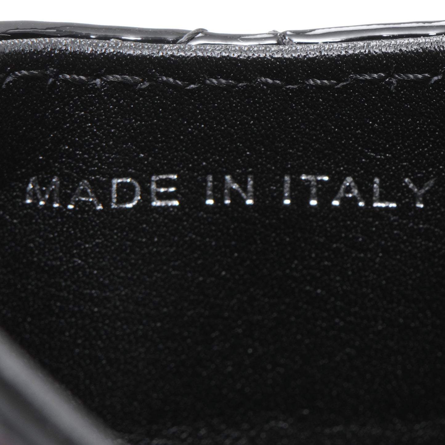 Patent Quilted iPhone 4 Case Black