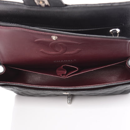 Chanel Caviar Quilted Medium Double Flap Black 7 of 14
