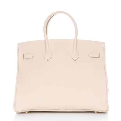 Hermes Togo Birkin 35 Craie 4 of 26