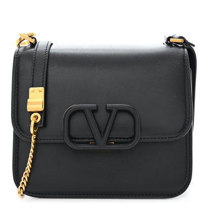 Valentino Garavani Smooth Calfskin Small VSling Shoulder Bag Black 1 of 11