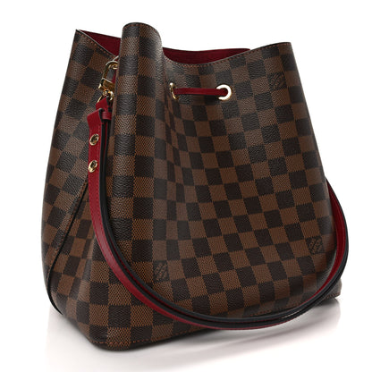 Louis Vuitton Damier Ebene Neonoe MM Cherry Berry 3 of 9