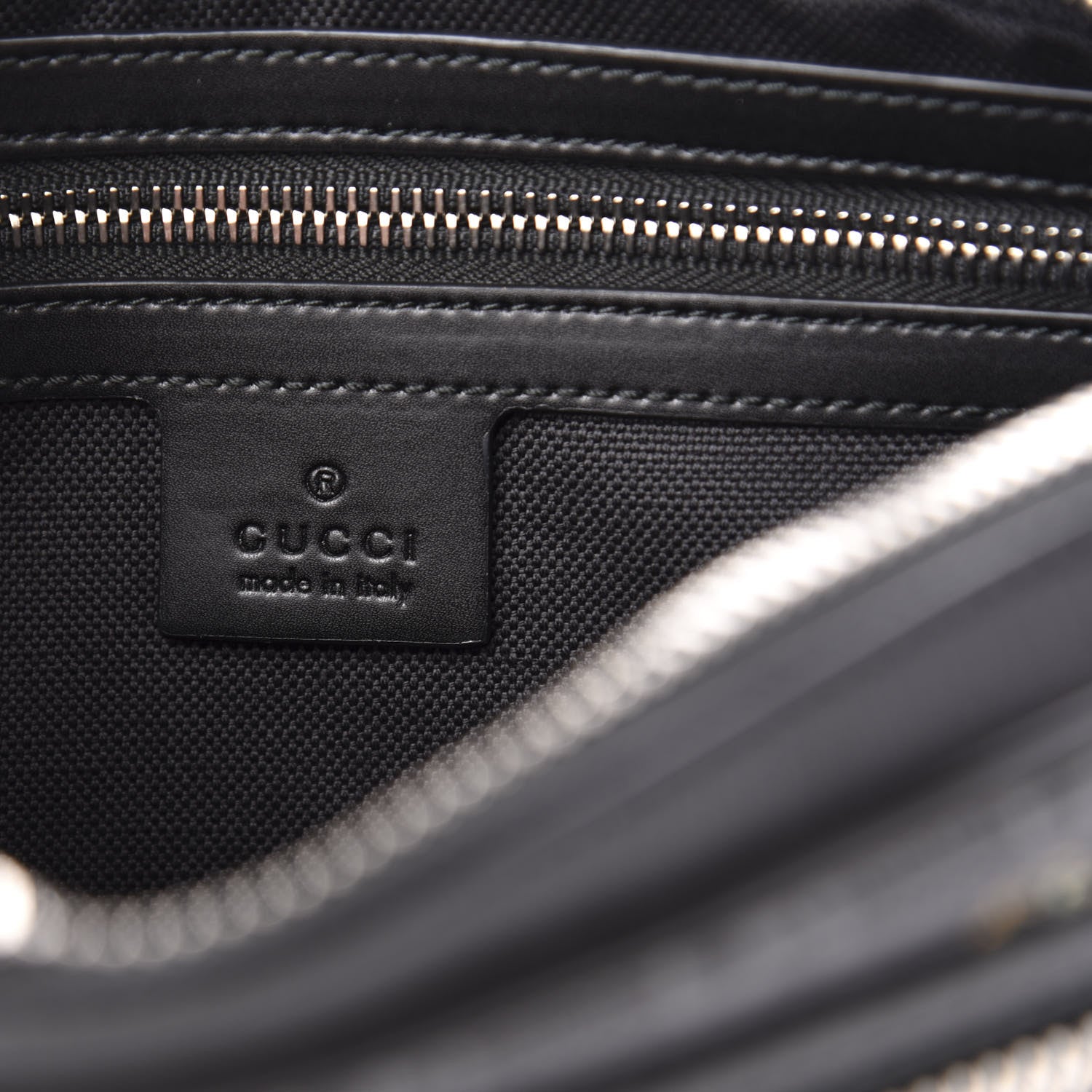 Gucci Soft GG Supreme Monogram Tigers Belt Bag Black Multicolor 6 of 11
