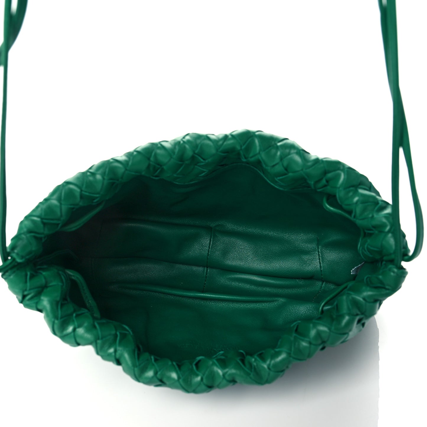 Nappa Intrecciato Small Bulb Racing Green