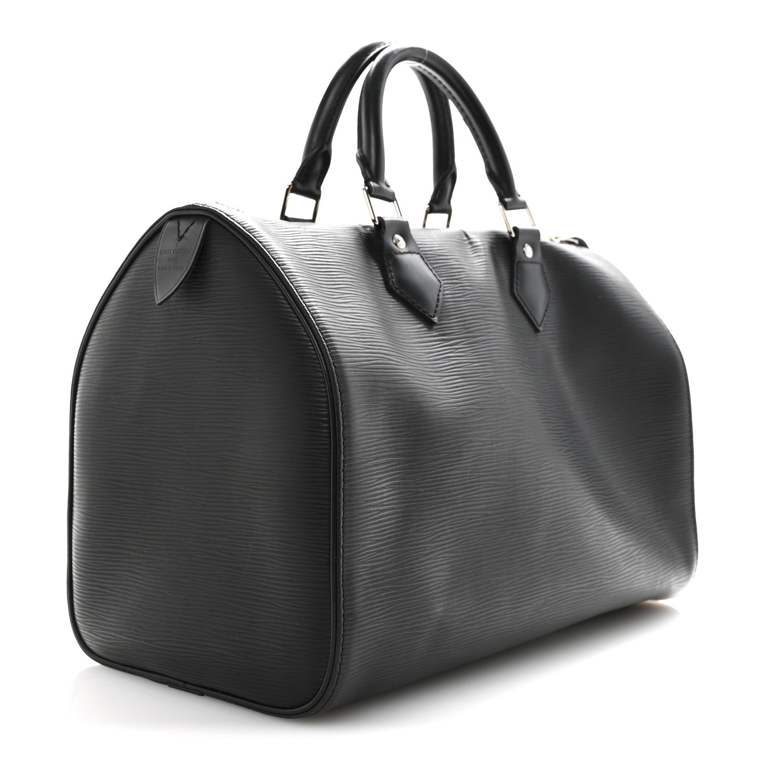 Louis Vuitton Epi Speedy 30 Black 3 of 15