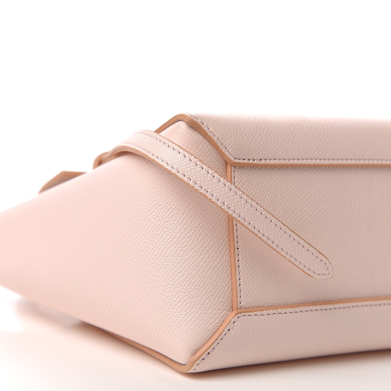 Celine Grained Calfskin Nano Belt Bag Pale Pink 7 of 9