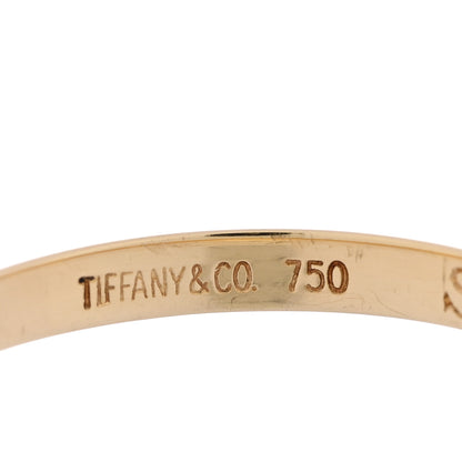 Tiffany 18K Yellow Gold 2mm Knife Edge Wedding Band Ring 54 6.75 4 of 6