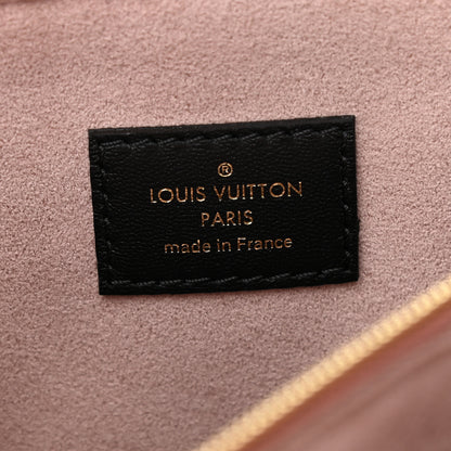 Louis Vuitton Lambskin Embossed Monogram Coussin PM Black 6 of 8