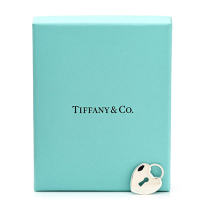 Tiffany Sterling Silver Heart Lock Charm 4 of 4