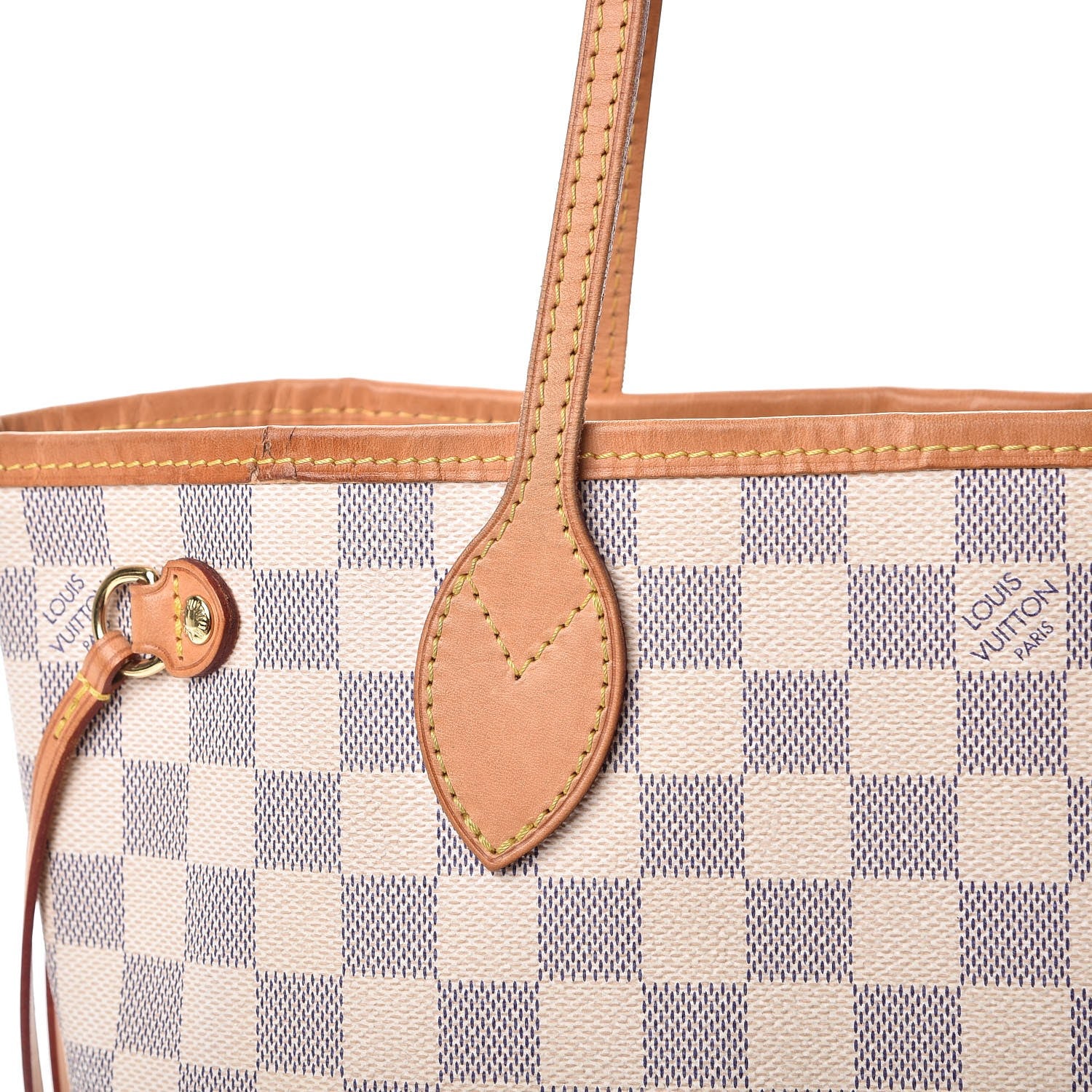 Louis Vuitton Damier Azur Neverfull PM 9 of 15