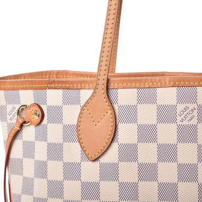 Louis Vuitton Damier Azur Neverfull PM 9 of 15