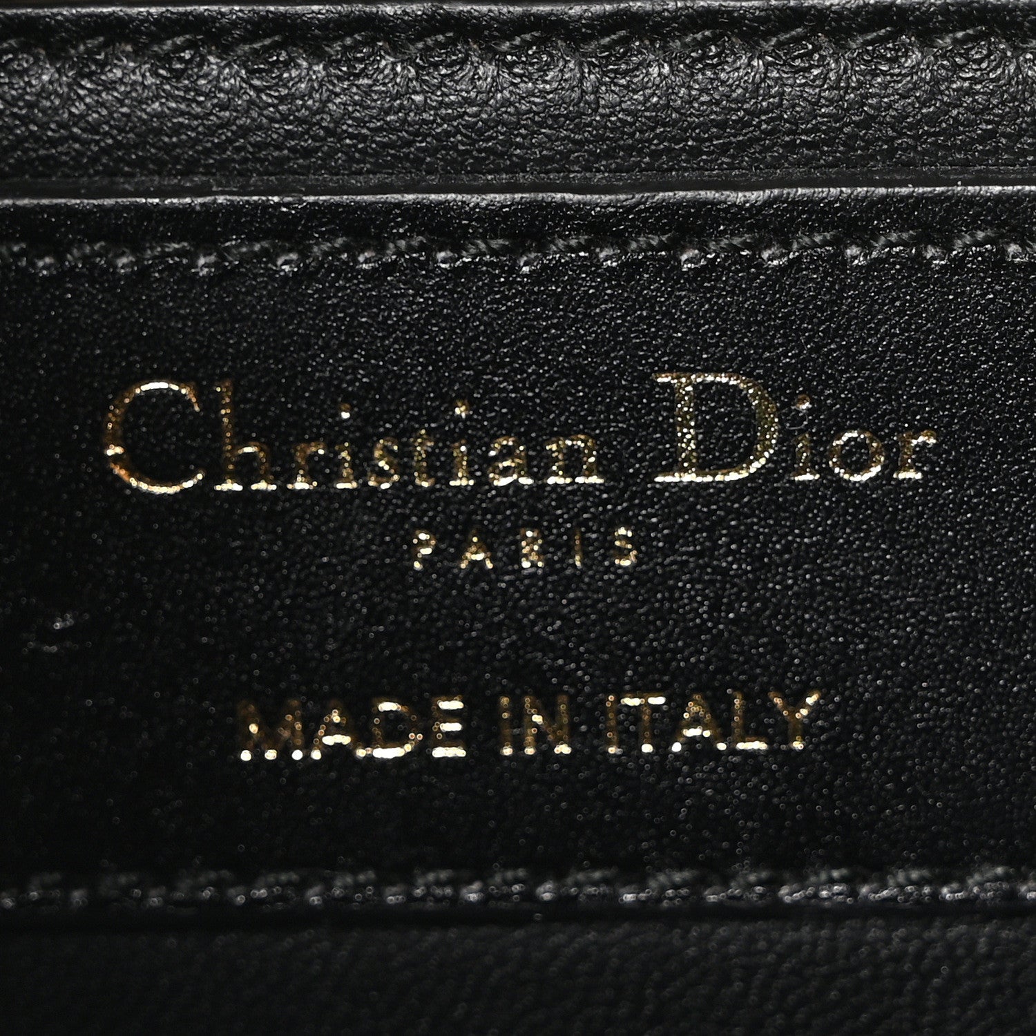 Christian Dior Smooth Calfskin 30 Montaigne Flap Bag Black 6 of 9
