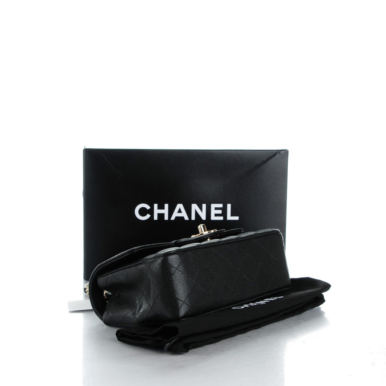 Chanel Caviar Quilted Mini Rectangular Flap Black 4 of 7