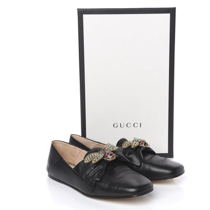 Gucci Nappa Queen Margaret Loafers 37 Black 14 of 14