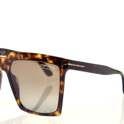 Tom Ford Acetate Polarized Sabrina Cat Eye Sunglasses TF764 Dark Havana 7 of 8