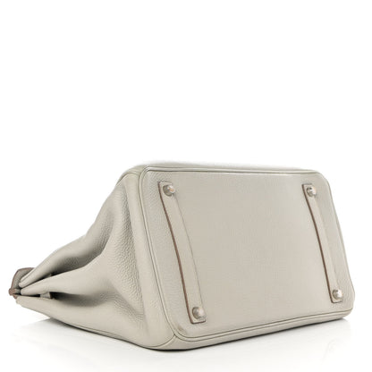 Hermes Togo Birkin 35 Gris Perle 4 of 15