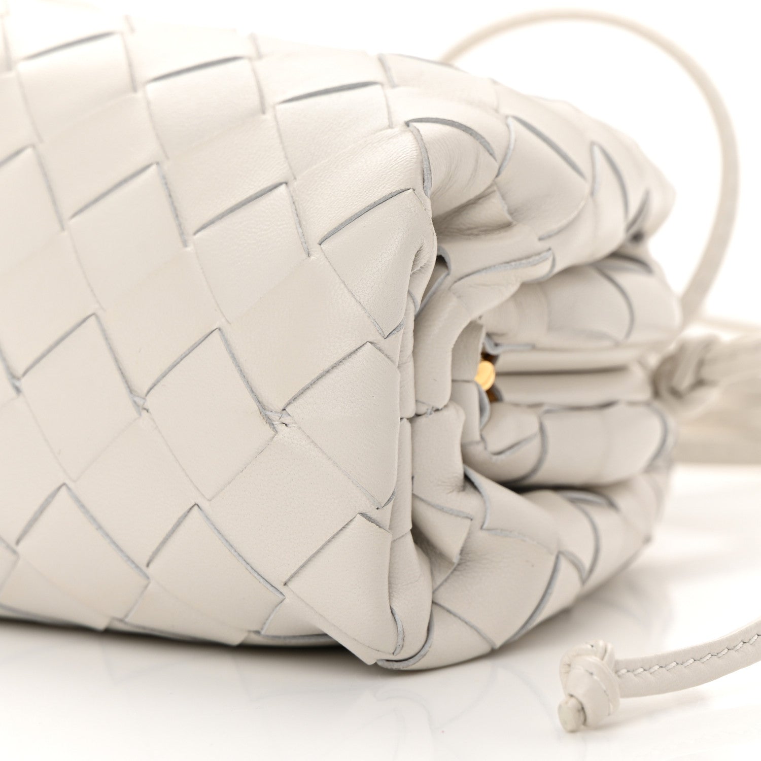 Bottega Veneta Nappa Intrecciato The Mini Pouch Chalk 11 of 12