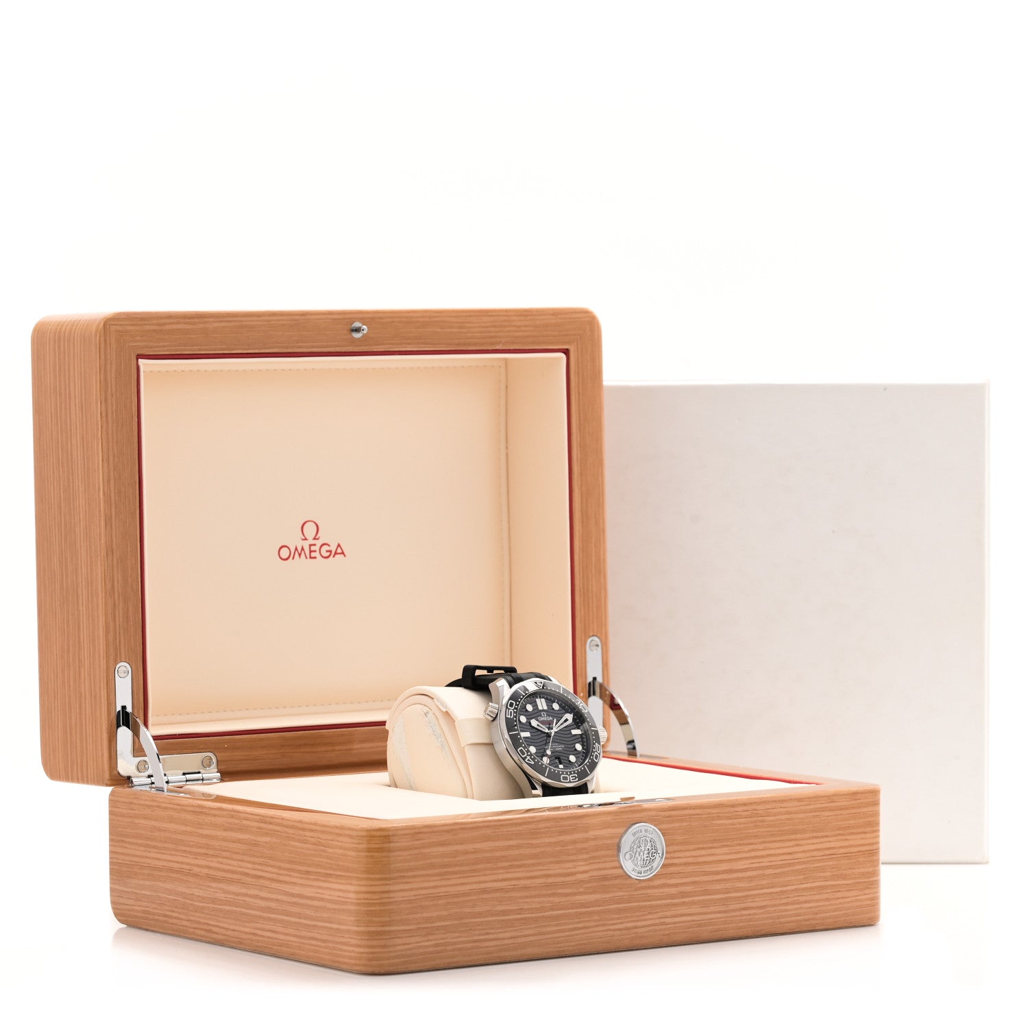 Omega Stainless Steel Rubber 42mm Seamaster Diver 300M Co-Axial Master Chronometer Automatic Watch Black 210.32.42.20.01.001 5 of 5