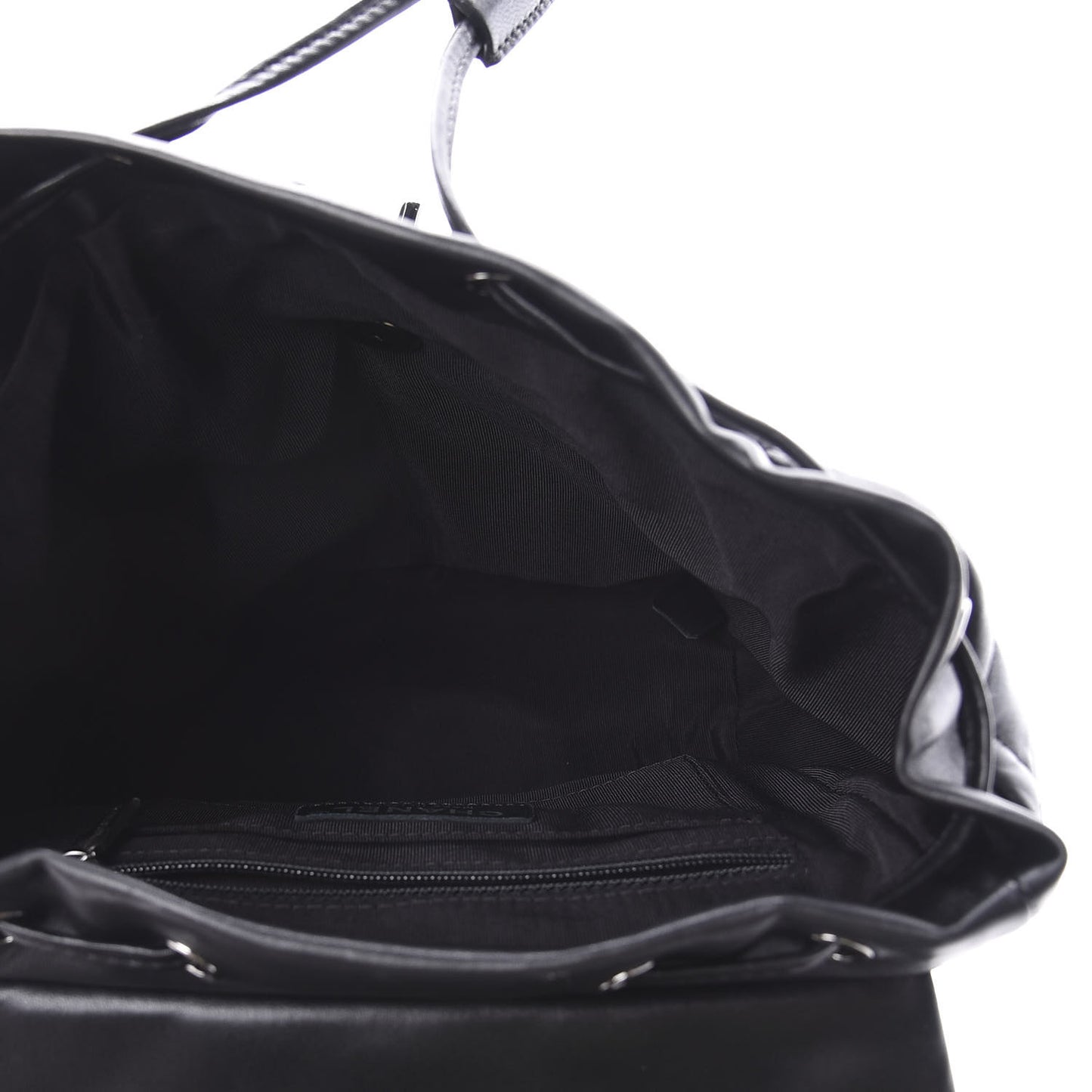 Lambskin Quilted Small Urban Spirit Backpack Black